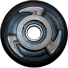 Idler Wheel with Bearing 6205-2RS - Silver - Group 14 - 130 mm OD x 1" ID