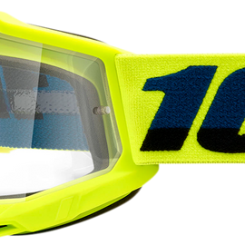 Youth Accuri 2 Goggles - Fluo Yellow - Clear