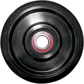 Idler Wheel with 6004-2RS Bearing - Black - 141 mm OD x 20 mm ID