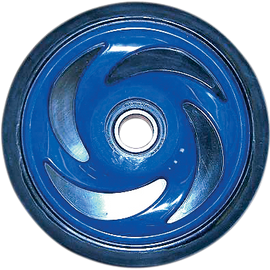 Idler Wheel with Insert/Bearing 6205-2RS - Indy Blue - Group 8 - 5.35" OD x 0.75" ID