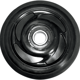 Idler Wheel with Bearing 6004-2RS - Black - Group 16 - 5.62" OD x 20 mm ID