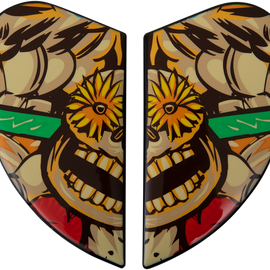 Airmada™ Side Plates - Dia De Los Muertos - Red