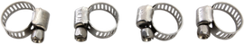 Clamp Hose Stainless Steel 7-17Mm 4Pack
