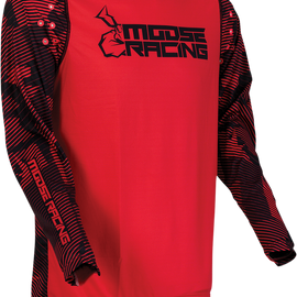 Agroid Jersey - Red/Black - XL