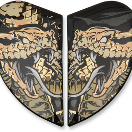 Airframe Pro™ Side Plates - Cottonmouth - Gold