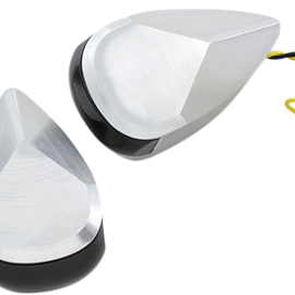 Direccionales LED Alloy Art Cromo Humo/Ambar227478180