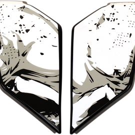 Airflite™ Side Plates - Skull18 - Black