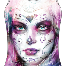 Women's Tank Top - Painted Soul - White - XL