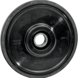 Idler Wheel with 6004-2RS Bearing - Black - 5.63" OD x 20 mm ID