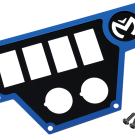 Large Dash Plate - Right - Blue - RZR