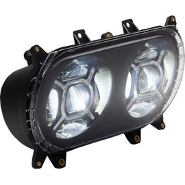Double-X LED Headlight - Black - Road Glide