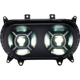 Double-X LED Headlight - Black - Road Glide