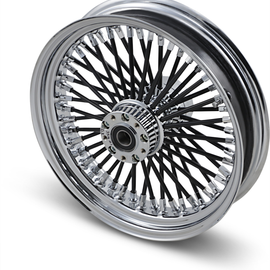 Rear Wheel - Single Disc/No ABS - Black Chrome - 16"x3.50" - '02-'07 FLHT