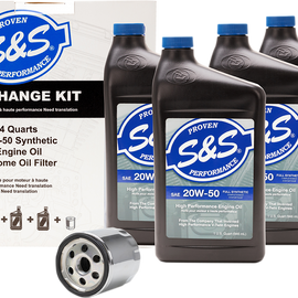 Oil Change Kit for Twin Cam