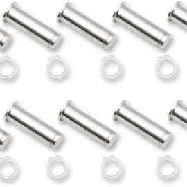 Chrome Clutch Lever Pivot Pins for '08 - '19 FL