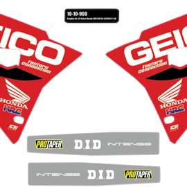 Graphic Kit - Geico - Honda