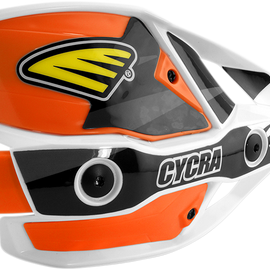 Handguards - Ultra - Oversized - White/Orange