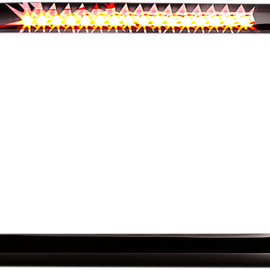 License Plate Frame - Flat - Black