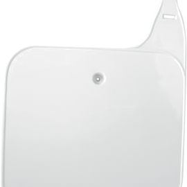 Front Number Plate - White - Suzuki