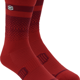 Advocate Socks - Cherry/Brick - Large/XL