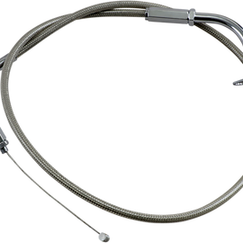 Throttle Cable - Pull - Yamaha - Stainless Steel