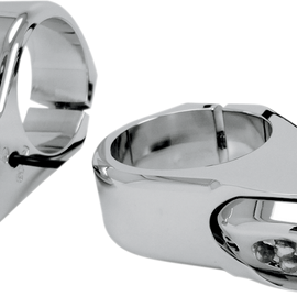 LED Marker Lights - 49 mm - Chrome