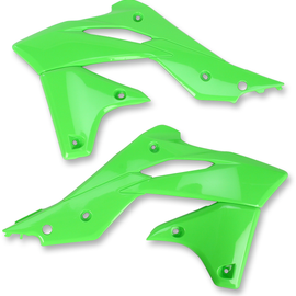 Radiator Shroud - Green - KXF 250