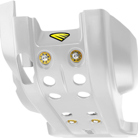 Full Combat Skid Plate - White - Husqvarna