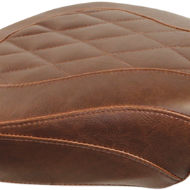 Wide Tripper Rear Seat - Brown - Diamond