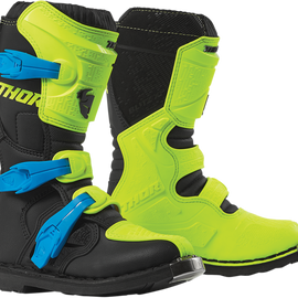 Youth Blitz XP Boots - Green Fluorescent/Black - Size 2