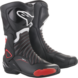 SMX-6 v2 Boots - Black/Red - US 8 / EU 42