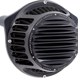 Round Air Cleaner - Black - Twin Cam