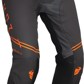 Prime Pro Pants - Charcoal/Orange - 40