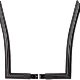 Black 14" Pointed Top Handlebar