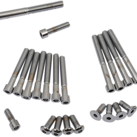 Side Cover Bolt Set - Polished - XL