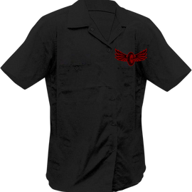 Crooked Piston Shirt - Black - 4XL