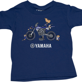 Toddler Yamaha Pit Crew T-Shirt - Blue - 4T