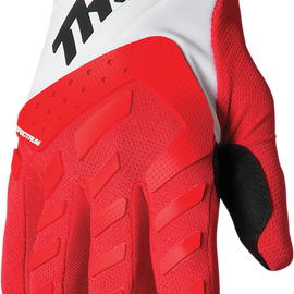 Youth Spectrum Gloves - Red/White - 2XS