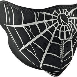 Half Mask - Spider Web