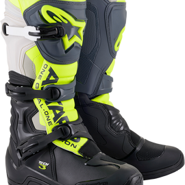 Tech 3 Boots - Black/Gray/Yellow Fluorescent - US 7