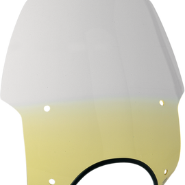 Alley Cat Windshield - 9" Headlight Cutout - Yellow