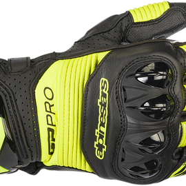 GP Pro R3 Gloves - Black /Yellow - 3XL