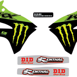 Graphic Kit - '21 Monster - Kawasaki