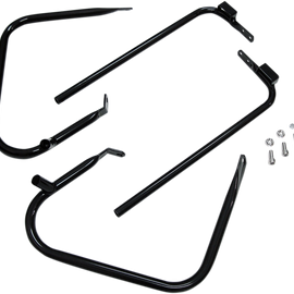 Saddlebag Support Kit - 97-08 FLT - Black