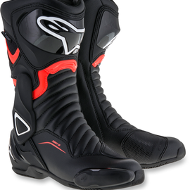 SMX-6 v2 Drystar® Boots - Black/Red - US 13.5 / EU 49