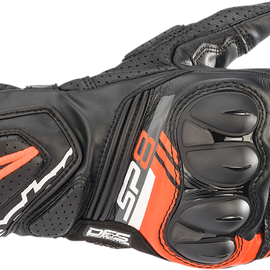 SP-8 V3 Gloves - Black/Red - Large