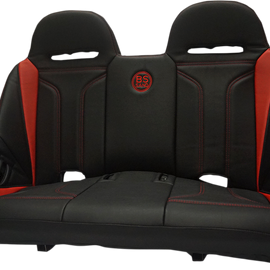 Extreme Bench Seat - Black/Red