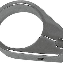 Cable Clamp - Single Throttle/Idle - 1-1/4" - Chrome