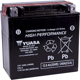 AGM Battery - YTX14H-BS .69L