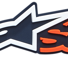 Key Fob - Blaze - Navy/Orange